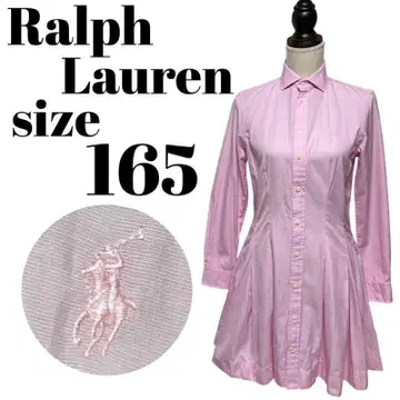 [대인기 모델] POLO Ralph Lauren 셔츠 원피스 로고 자수