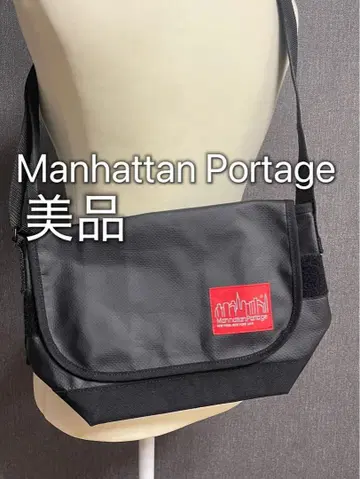 Manhattan Portage 메신저 백 블랙 새상품급