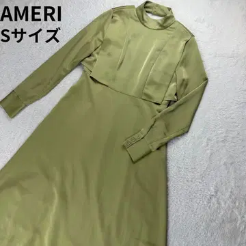 AMERI/아메리 택 포함 미사용 새상품 그린 컬러 롱 원피스 S 사이즈