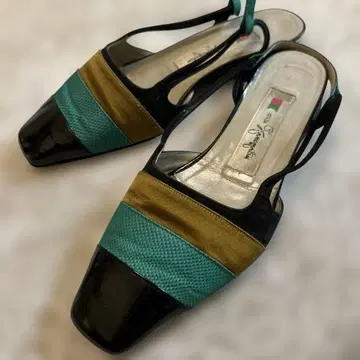 긴자 카네마츠 23.5cm 슬링백 신발