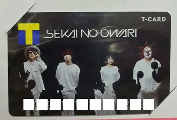SEKAI NO OWARI T카드 배지 세트