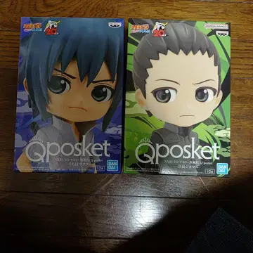[NARUTO] Qposket 우치하 사스케 나라 시카마루 피규어