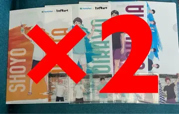 하이큐 클리어 파일 클리어 카드 컴프 훼미리마트 한정판