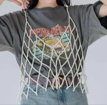 로리즈팜 비즈 롱 뷔스티에
