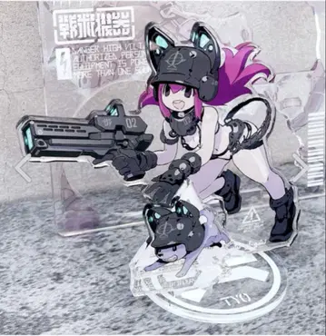후지오카 켄키 콜라보 아크릴 스탠드_tactical