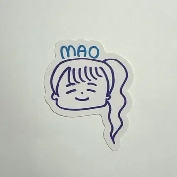 노기자카46 한여름 전국 투어 2025 카페 캐리커처 스티커 이오키 마오