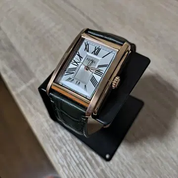 Fossil CARRAWAY 그린 크로커 손목시계 쿼츠 FS6077
