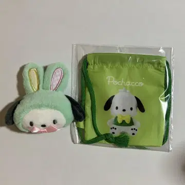 포차코 헤어 클립 미니 복조리