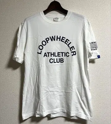 LOOPWHEELER 루프휠러 ATHLETIC CLUB t셔츠