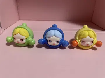 컬러풀 캐릭터 피규어 세트