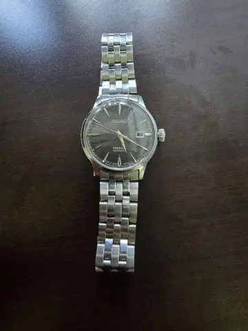 SEIKO Presage 오토매틱 손목시계 SRPE17J1