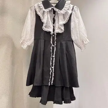 ROJITA 요크 레이스 프릴 셋업