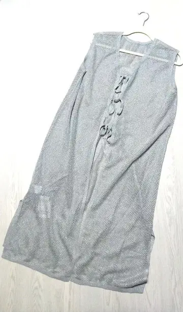 FREAK'S STORE 메쉬 슬리브리스 원피스 사이즈 F 그레이