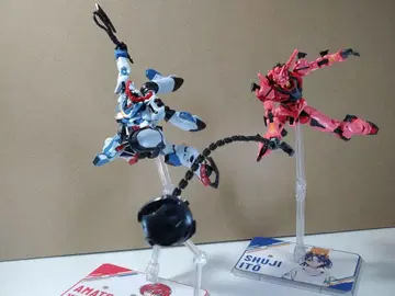 HG GQuuuuuuX (지크 액스) 빨간 건담 조립 완성품 세트