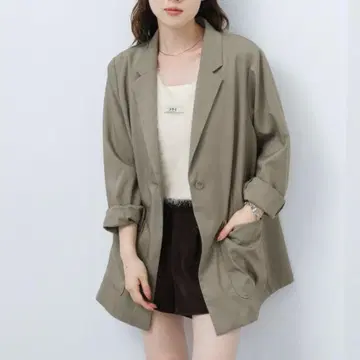 백 슬릿 자켓