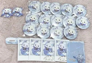 니지산지 룬룬 체키풍 카드 welcomegoods 캔뱃지
