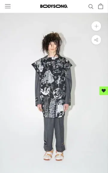 bodysong. Doodlesweater MONOTONE
