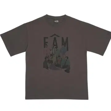 timelesz 타임레스 LIVE 투어 굿즈 FAM 티셔츠 차콜