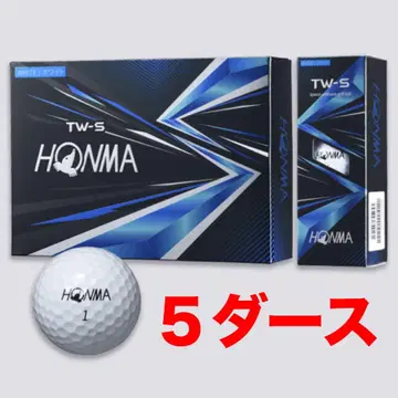 혼마 TW-S 투어 월드 화이트 5다스 골프공