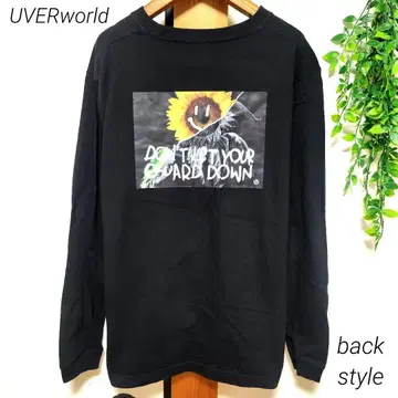 UVERworld NOENEMYTOUR 롱T 해바라기 우버월드