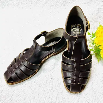 [새상품급] 펠리시모 구르카 샌들 NAGATA SHOES 24.5cm
