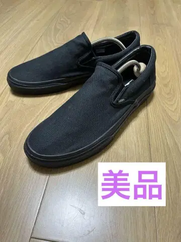 새상품급 VANS 블랙 슬립온 스니커즈 28.5cm