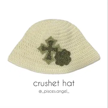 crushet hat 크로셰 모자 니트 모자 버킷 햇 비니