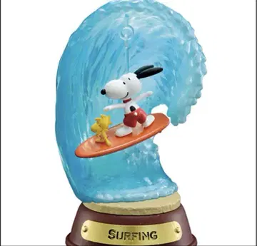 SNOOPY 스누피 서핑 피규어 오너먼트 미사용