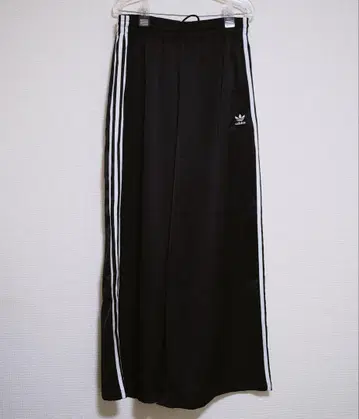 adidas originals 새틴 와이드 레그 트랙 팬츠