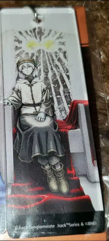 .hack//20주년 기념전 츠카사 플레이트 키링