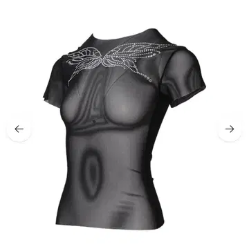 THEREDTHREAD S motif tulle tops