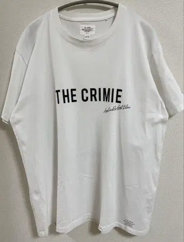 CRIMIE 클라이미 CR LOGO T 헤비 웨이트 티셔츠 XXL