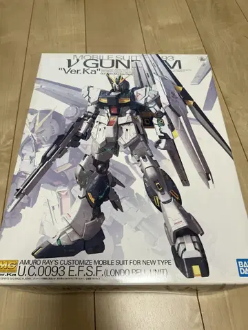 [배송비 포함 미조립] MG 뉴건담 Ver.Ka 1/100