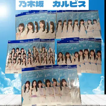 노기자카 칼피스 클리어 파일 전 5종 x 5 25매