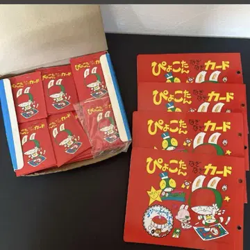 뾰코탄 수수께끼 카드 59봉지 앨범 4세트 코노미 히카루 토키모노 카드