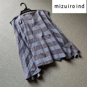 mizuiro ind 미즈이로인드 와이드 풀오버 슬리브리스