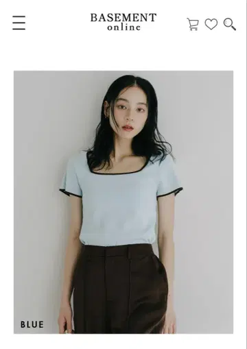 택 포함 새상품 바이컬러 반팔 니트탑