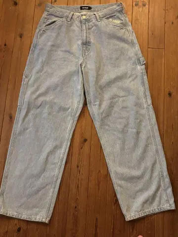 XLARGE 와이드 레그 데님 32인치