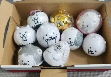 냥코 대전쟁 캡슐 캐릭터 9점 미개봉 세트