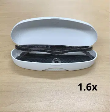 미사용 새상품 하즈키 루페 컴팩트 1.6x 블랙 그레이