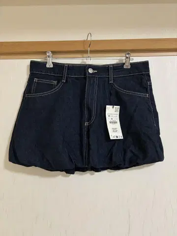 ZARA TRF 데님 벌룬 스커트 M(9~11호) 택 포함 미사용 새상품
