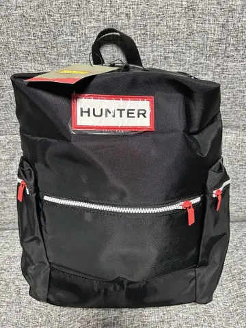 택 포함 새상품 HUNTER 백팩 블랙