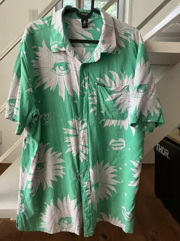 볼컴 VOLCOM 썬플라워 알로하 셔츠 XL