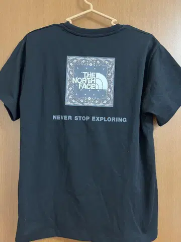 THE NORTH FACE 블랙 반팔 티셔츠