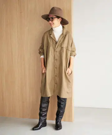 plage 플라주 Utility Long 셔츠