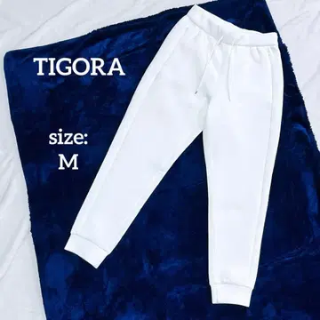 [새상품급] 티고라 TIGORA 조거 팬츠 스웨트 화이트 M