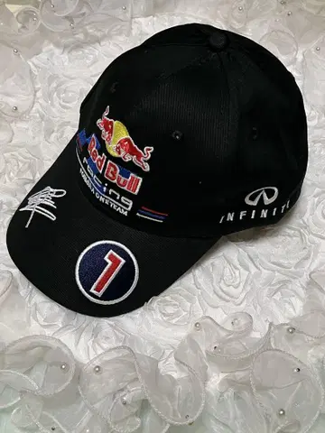 레어/RedBull 캡 모자 [블랙 로고 자수 스냅 우승