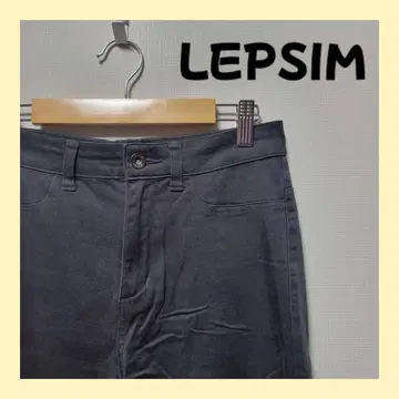 [새상품급] LEPSIM 렙심 블랙 스키니 팬츠 M 사이즈