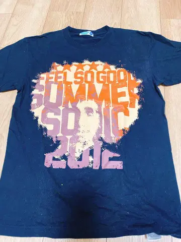 SUMMER SONIC 2012 T셔츠 미사용 새상품