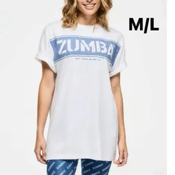 [ 새상품 ] 신상 zumba 티셔츠 남성용 여성용 남녀 공용 M/L